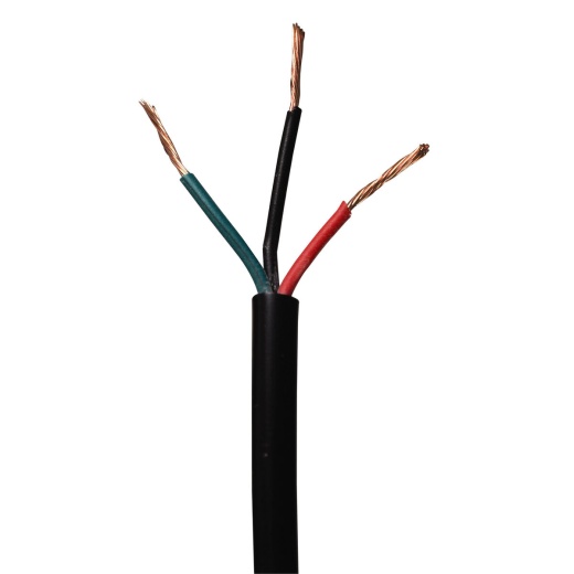 RCA VH127R Antenna Rotator Cable - 75ft Long with 22 AWG 3-Conductor Stranded Cable