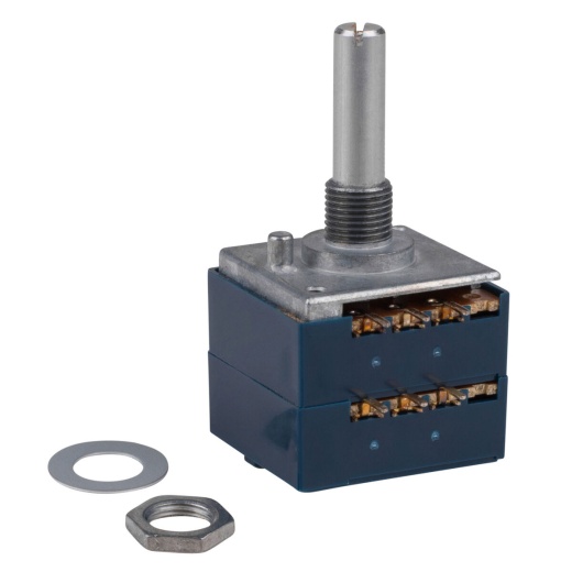 Alps 10Kax2 10K Ohm Audio Taper Stereo Potentiometer 6Mm Shaft