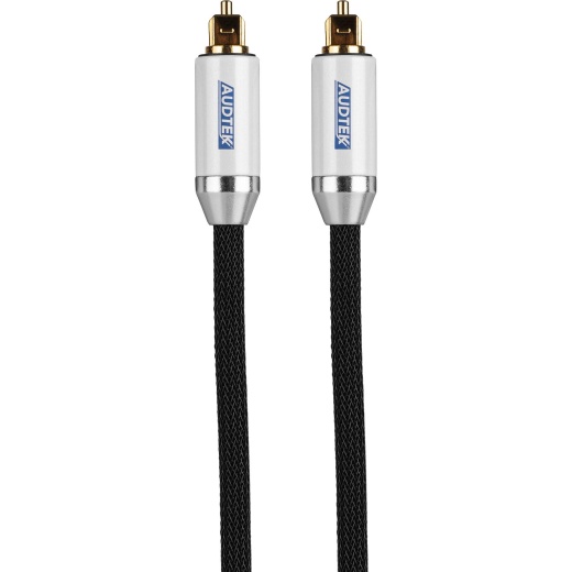Audtek ODMC-12 Premium Toslink Digital Optical Cable 12 Ft