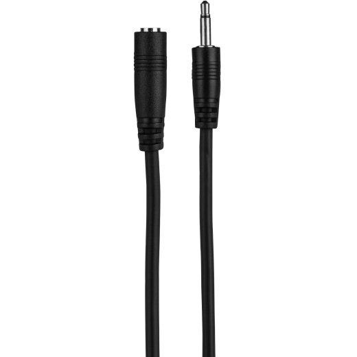 3.5Mm Mono Male To Female Shielded Extension Cable 3 Ft