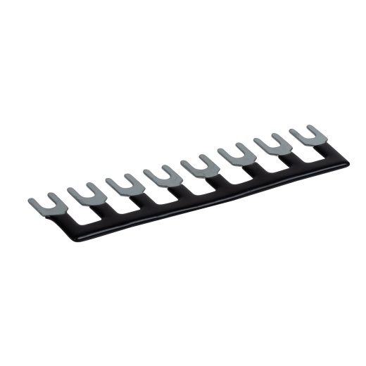 8 Terminal Barrier Strip Jumper Bar 12Mm Pitch-Black