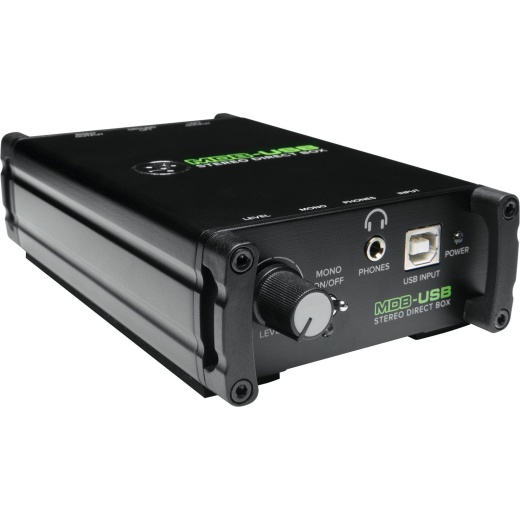 Mackie MDB-USB Stereo Direct Box - High-Resolution Audio Interface