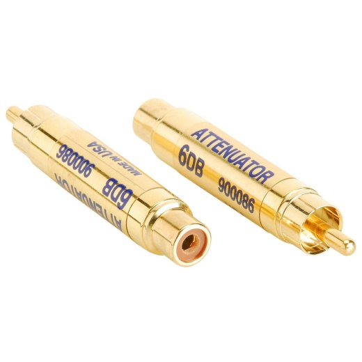 Harrison Labs 6 Db Rca Line Level Audio Attenuator Pair
