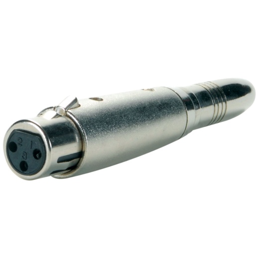 XLR Female to 1/4 Mono Female Adapter