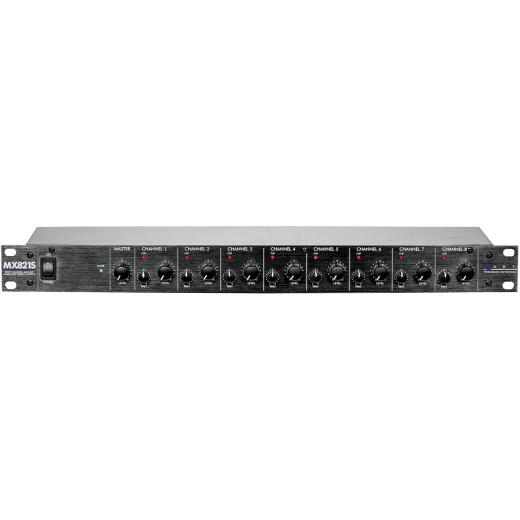 ART MX821S 8-Channel Rack Mount Mic / Line Mixer