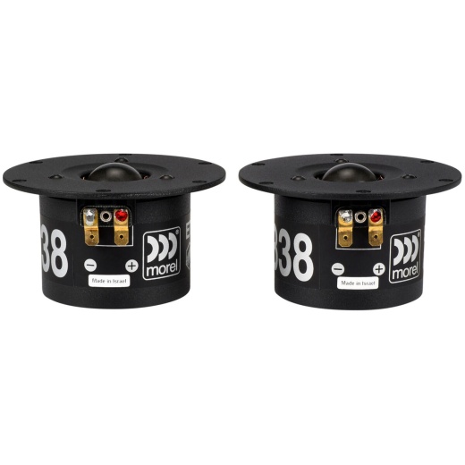 Morel ET338 1-1/8" Soft Dome Tweeter Matched Pair