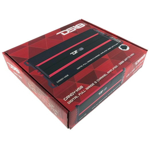 Ds18 Candy-X5b Candy 5-Channel Compact Full-Range Class D 2000W Amplifier