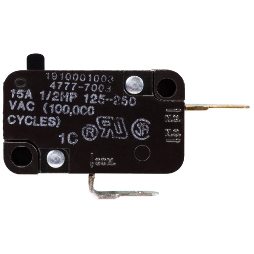 Mcgill Micro Switch 125/250 Vac 15A 1/2 Hp N.C. 4777-7003
