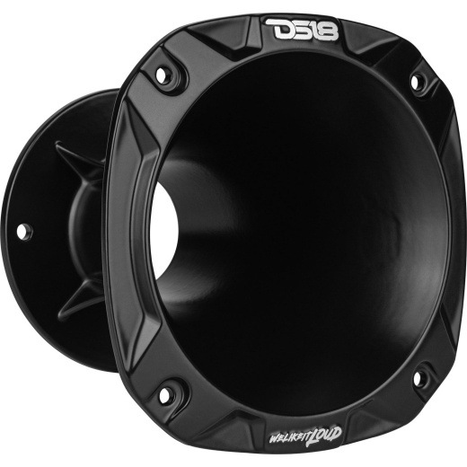 Ds18 Pro-Ha102/Bk 2" Professional Bolt On Aluminum Horn Black 4-Bolt