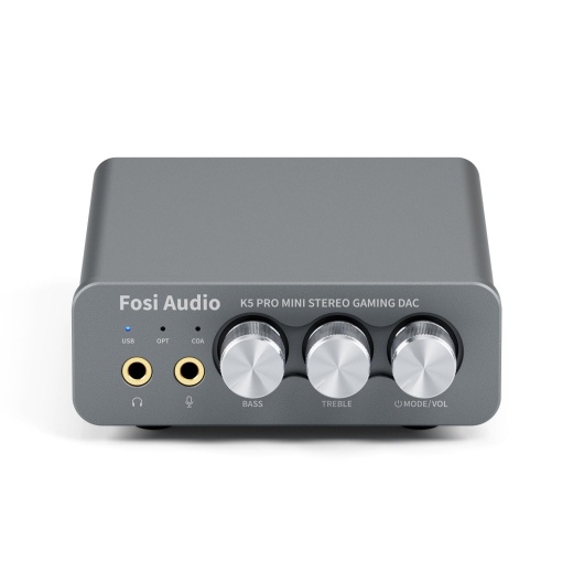 Fosi Audio K5 Pro Gaming Dac And Headphone Amplifier