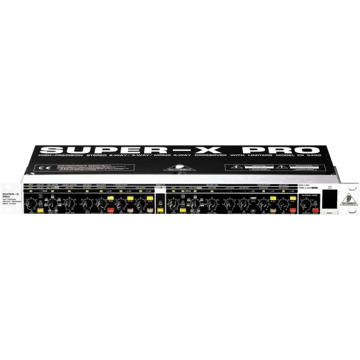 Behringer Cx3400 Super-X Pro Crossover 3-Way/4-Way