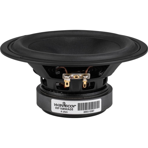 Wavecor WF168WA05 6-1/2" Glass Fiber Cone Mid-Woofer 4 Ohm