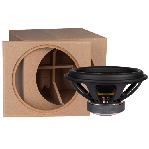 Dayton Audio 18" Ultimax Ii With 4 Ft³ Cabinet Diy Home Theater Subwoofer Kit