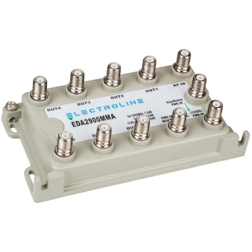 Electroline Eda2900mma 8-Port Rf/Catv Distribution Amplifier