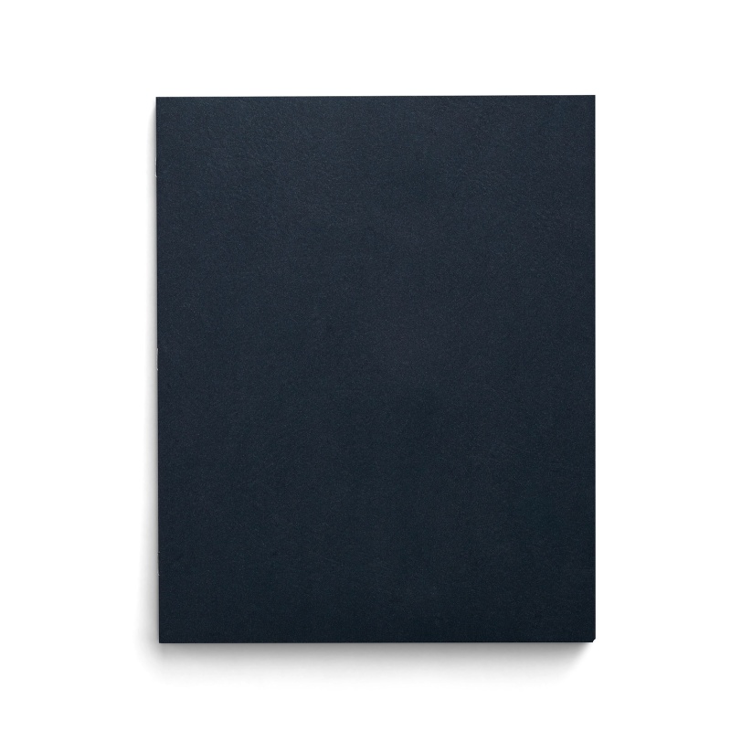 Staples Smooth 2-Pocket Paper Folder With Fasteners, Navy, 25/Box (50780/27547-Cc)