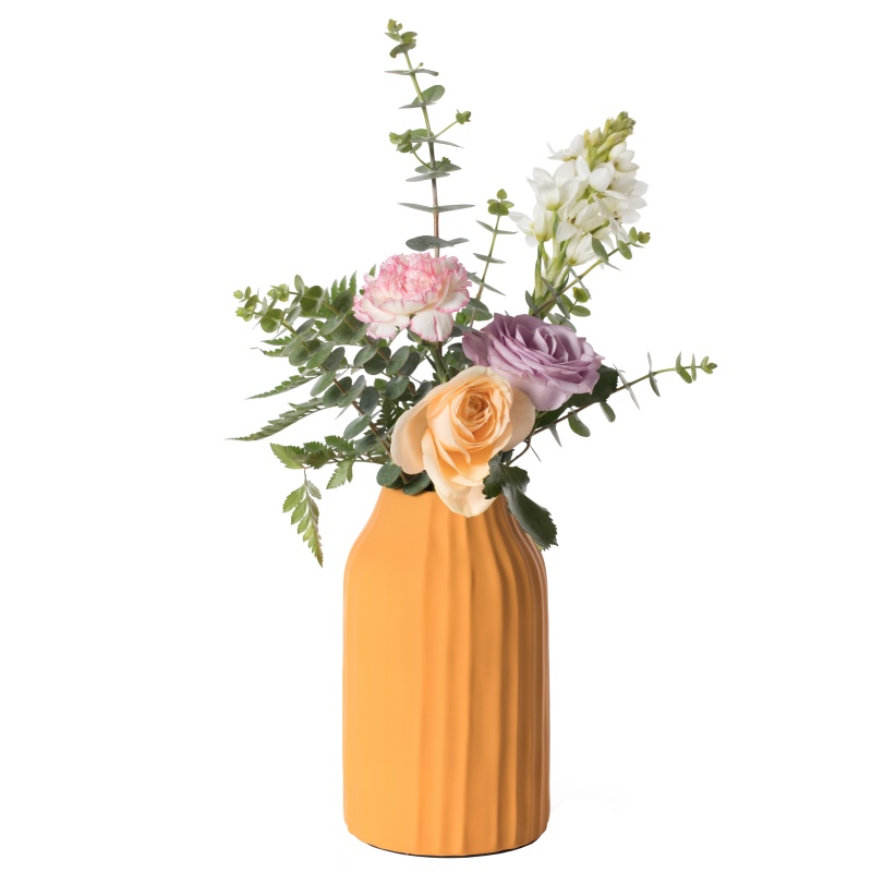 Modern Farmhouse Home Decor Accents; Living Room Decor, Boho Vases For Table Decor, Mantel & Shelf Vases, Cottage Core Decor, Housewarming Gift, Centerpiece Table Vase