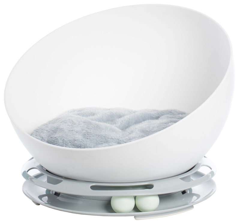 Plastic Bowl Shaped Cat Sleeping Bed House