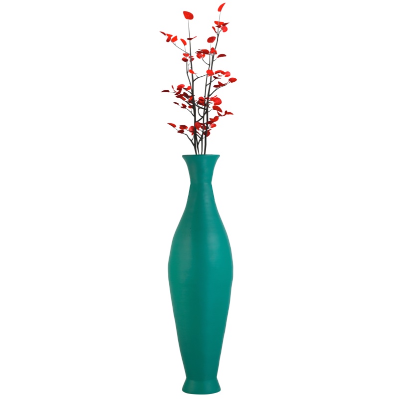 Modern Bamboo Floor Vase