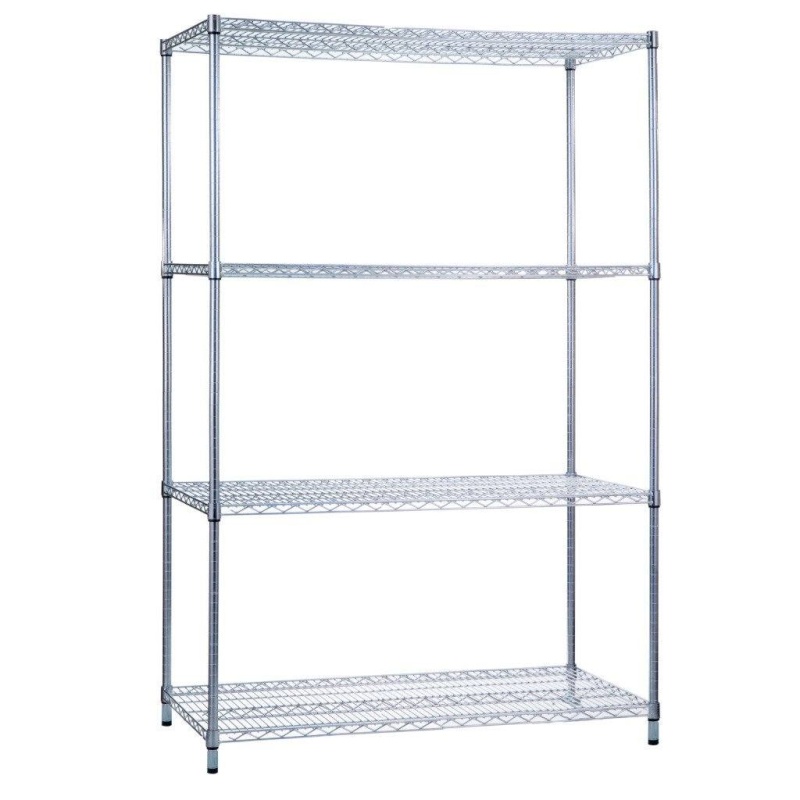 Shelving Unit 18 X 36 X 72, With Wire Shelves (W/O Casters)