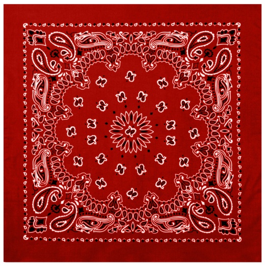 Rothco Trainmen Paisley Bandana – Extra-Large 27” X 27"
