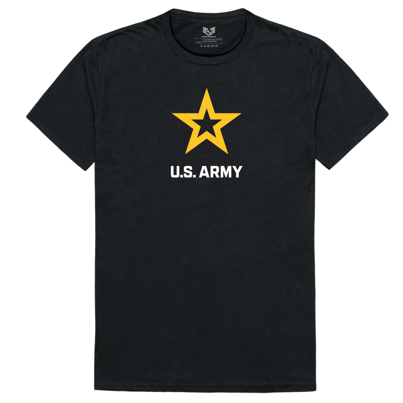 Relaxed Graphic T's,Us Army 33,Black, 2x