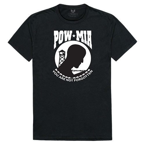 Relaxed Graphic T's, Pow*Mia, Black, s