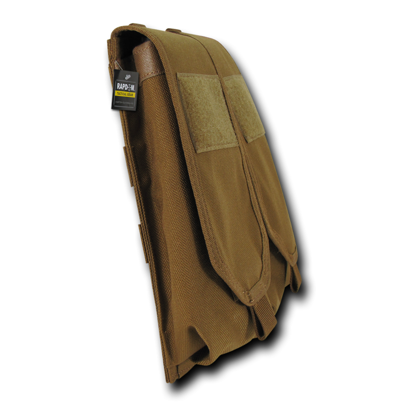 Double Ar Mag Pouch W/ Cover, Coyote