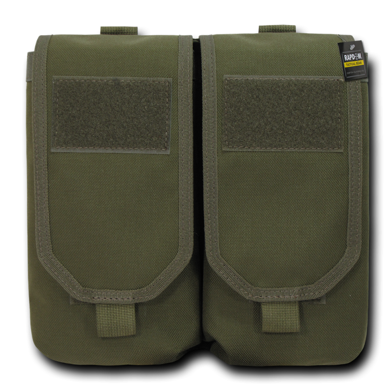 Double Ar Mag Pouch W/ Cover, Olive Drab