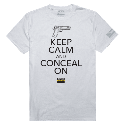 Tactical Graphic T, Conceal On, Wht, l