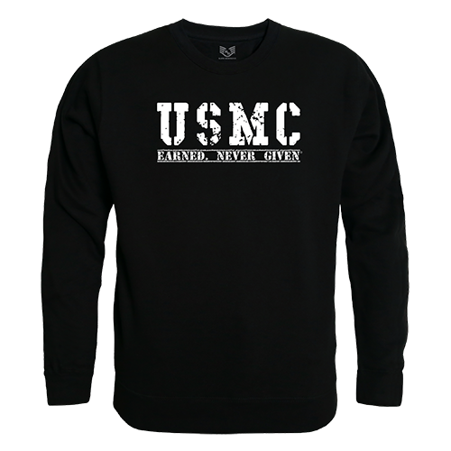 Graphic Crewneck, Earned 2, Blk, 2x
