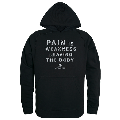 Graphic Pullover, Pain, Black, Xl