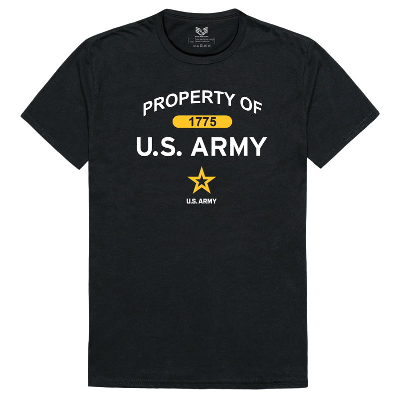 Relaxed Graphic T's,Us Army 52,Black, s