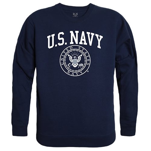 Crewneck Sweatshirt, Navy, Navy, l