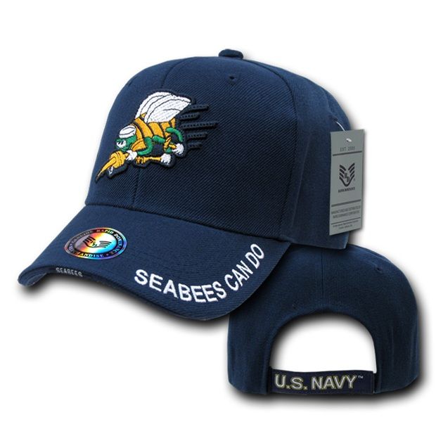 The Legend Milit Caps, Navy Seabees, Nvy