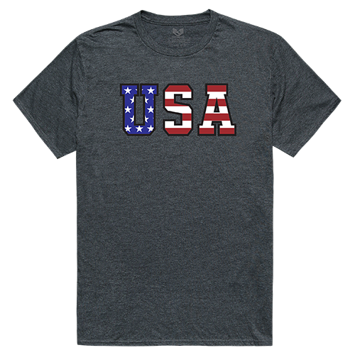 Relaxed G. Tee, Flag Text, Hch, m