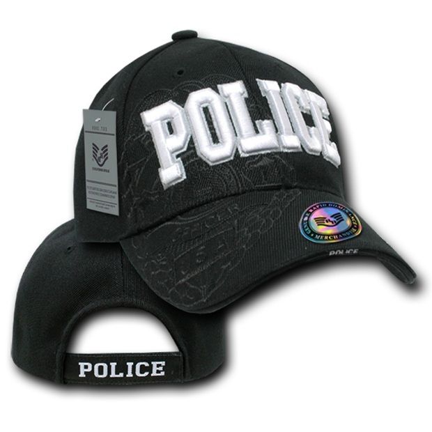 Shadow Law Enf. Caps, Police, Black