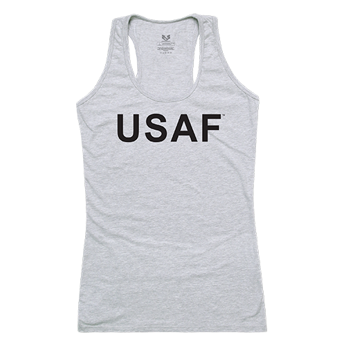 Graphic Tank, Air Force, H.Grey, l