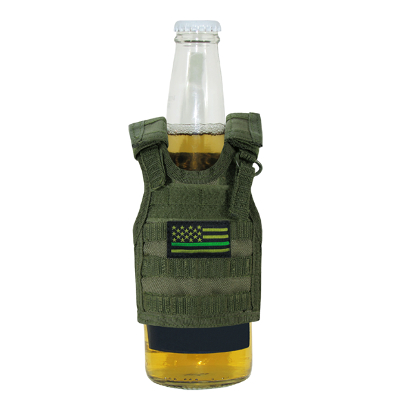 Tactical Mini Vest,Thin Green Line,Olive