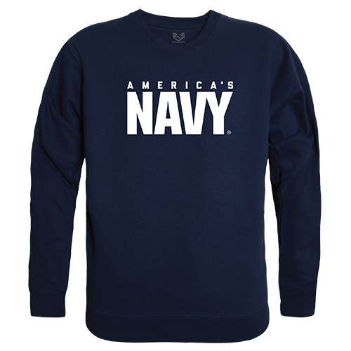 Graphic Crewneck, Us Navy, Navy, l