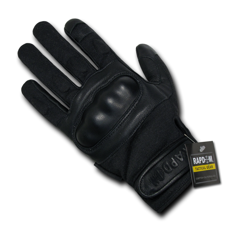 Nomex Knuckle Glove, Black, Xl