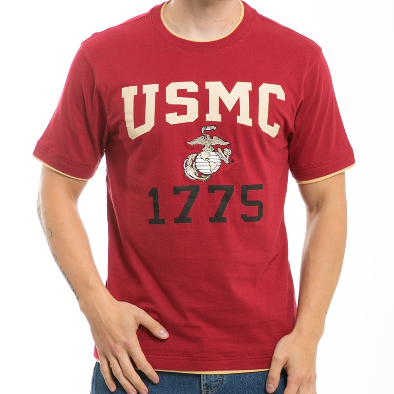 Pitch Double Layer Tee, Marines, Car, Xl