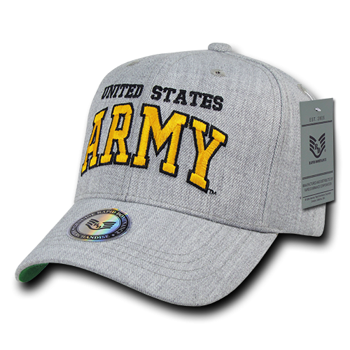 Heather Grey Military Caps, Army, Hgr