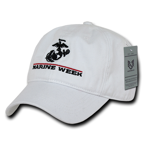 Special Event Marine Corps Caps, White