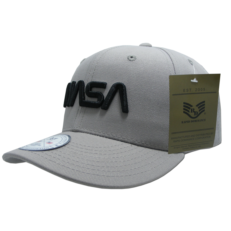 Nasa Deluxe Caps, Worm, Grey