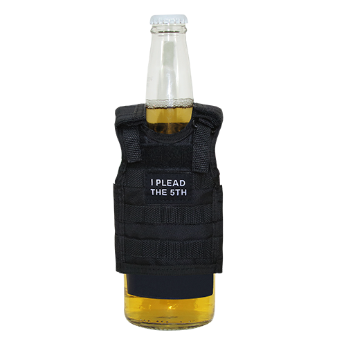 Tactical Mini Vest,I Plead The 5Th,Black