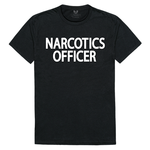 Relaxed Graphic T's,Narcotics, Black, 2x