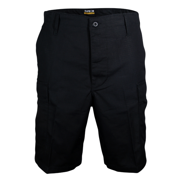 Rdt Cotton Ripstop Shorts, Black, 30