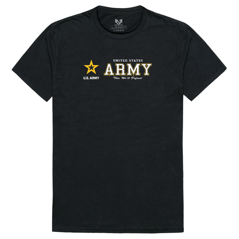 Relaxed Graphic T's,Us Army 45,Black, 2x