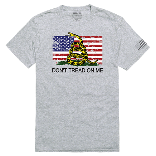Tac.Graphic T, Flag 2 W/Gadsden, Hgy, 2x