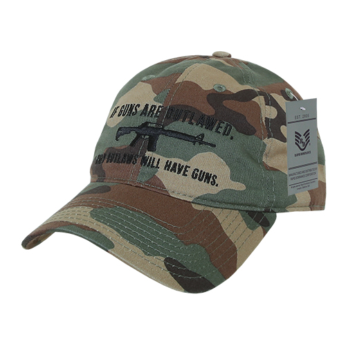 Relaxed Graphic Cap, Outlaw, Wdl